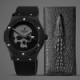 Стильные часы Hublot Skull Bang и Портмоне Wild Alligator в подарок