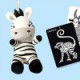 Развивающая игрушка зебра и набор развивающих карточек Vera Kit
