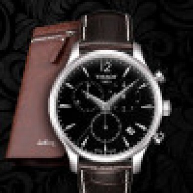 Комплект часы Tissot и портмоне Baellerry